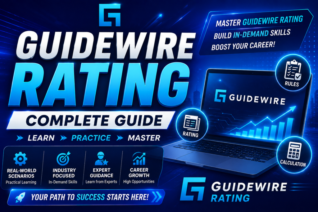 Guidewire Rating Training
